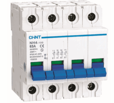 Chint Lastbryter Modulær 4pol 125A