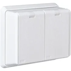 Elko Dobbel stikkontakt IP44 innfelt RS RH