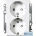 Elko Dobbel stikkkontakt S1091 RH