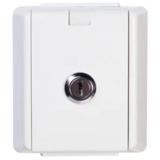 Elko Enkel stikkontakt IP44 m/lås RS RH