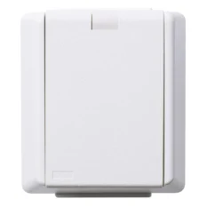 Elko Enkel stikkontakt IP44 Påvegg m/jord RS RH