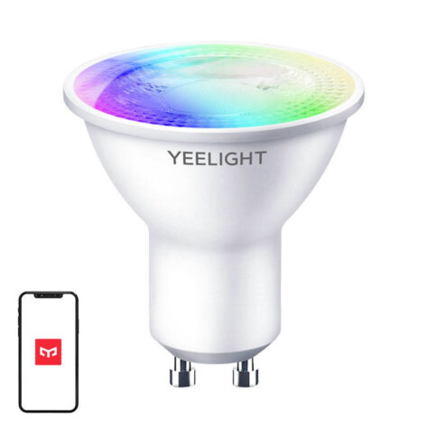 Yeelight LED RGB Smart lyspære GU10 4.5W 350Lm