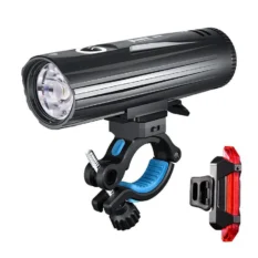 Wuben B2 IP65 Oppladbar LED Sykkellykt Sort - 1300 Lumen