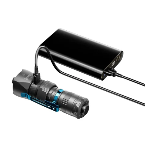 Wuben T4 Taktisk Lommelykt Sort - 850 Lumen_9