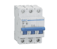 Chint Automatsikring 3P 63A C-Kar 10KA