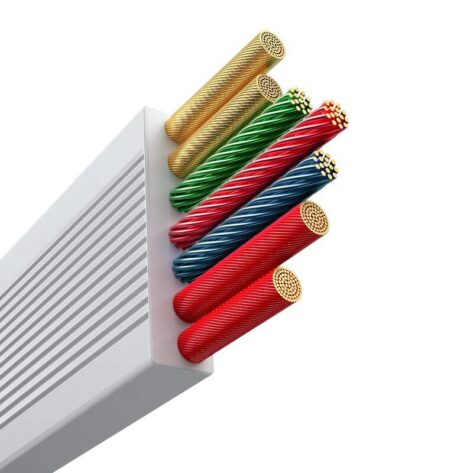 Baseus Free2Draw 3-i-1 Kabel USB-C, Lightning, Micro 100W 1.1m_5