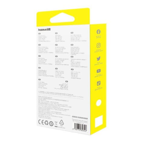 Baseus Free2Draw 3-i-1 Kabel USB-C, Lightning, Micro 100W 1.1m_7