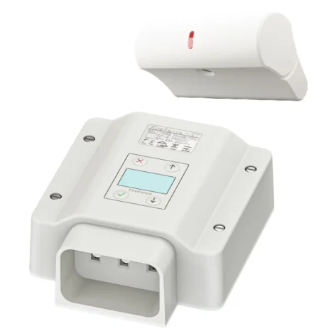 Solar Komfyrvakt Fast/Vegg Hvit