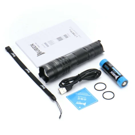 Wuben LT35 Pro Zoombar Lommelykt – 1200 Lumen_5