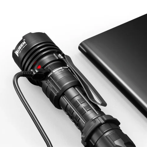 Wuben T1 – Taktisk Lommelykt IP68 2000 Lumen_2