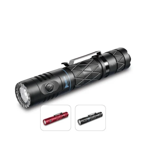 Wuben E12R Power Bank Lommelykt Sort - 1200 Lumen_9