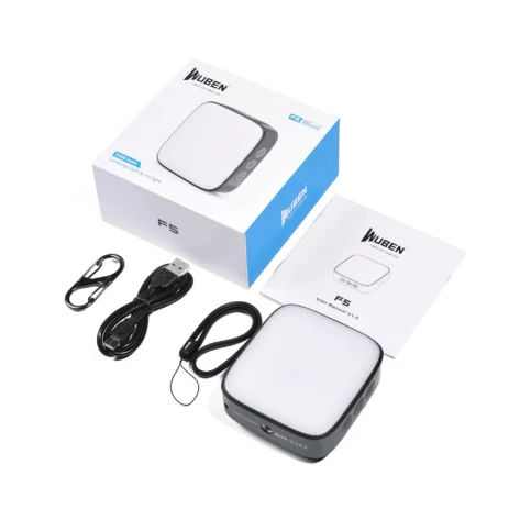 Wuben F5 PowerBank Campinglykt Grønn_4