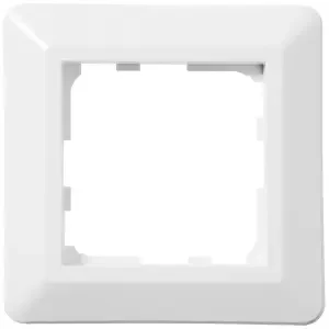 Elko RS16 Ramme 1-Hull L571 Renhvit