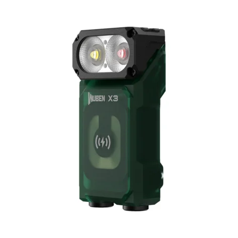 Wuben X3 Owl EDC Magnetisk Lommelykt – Grønn