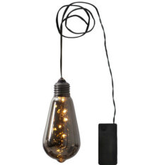 GLOW hengende Pære sota med batteri og timer