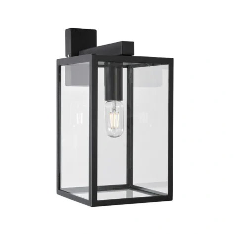 Lofoten Vegglampe 1949 Ned Sort