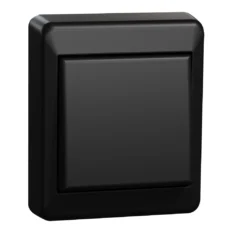 Elko Påvegg Bryter Endevender RS16-6 Sort