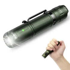 Wuben C3 Grønn Kompakt Lommelykt - 1200 Lumen