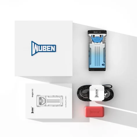 Wuben Lightok X2 Lommelykt Titanium Grønn– 2500 Lumen_4