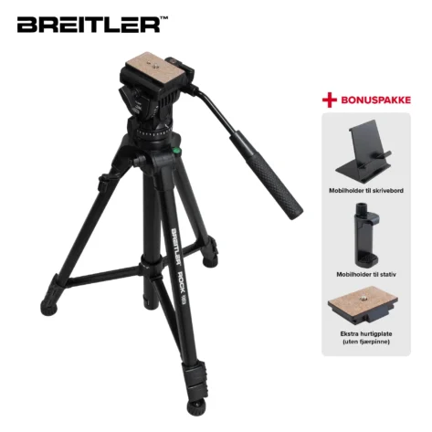 Breitler Tripod Rock 163 Gulvstativ Alu