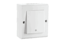 SG Bryter Påvegg IP55 Hvit