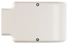 SG 25A Komfyrstikkontakt med Jord Påvegg Hvit