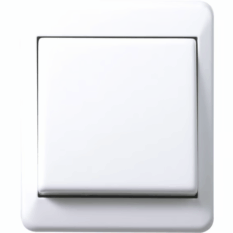 Elko Påvegg Bryter 1 Polet RS Renhvit