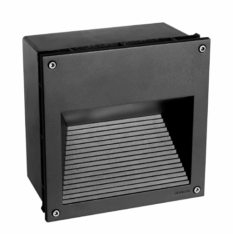 Norlys Namsos Vegglampe 1930 Innfelt 3000K IP65 Antrasitt