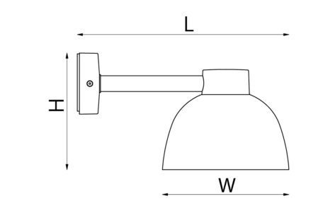 SG Herning Wall Corten Midi 1060/1140/1770/1920lm 3000/4000K