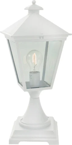 Norlys London Stolpelampe 484 Hvit