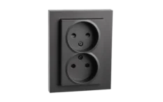 SG Dobbel Rehabstikk Innfelt uten Jord Sort