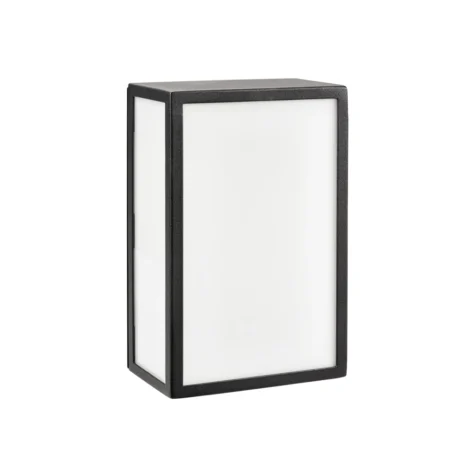 Norlys Lofoten Vegglampe Opal 1940 Sort