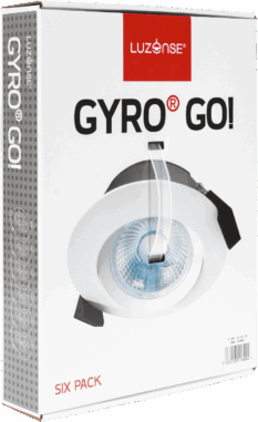 Unilamp Gyro Go 6-pack 8W 2700K IP44