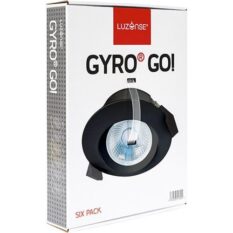 Unilamp Gyro Go 6-pack 8W 2700K IP44 Sort