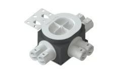 R-Line Veggboks 1.5 6-Løp 1620mm Stenderfeste Stående