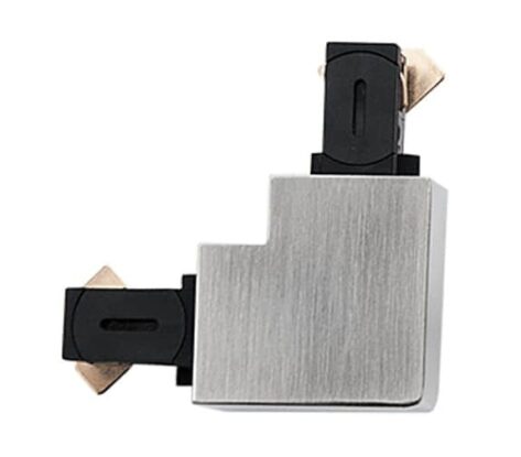 SG Zip Vinklet Skjøt 230V Børstet Stål