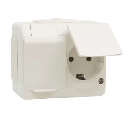 KAPSLET-UTTAK,-2-VEIS,-IP44