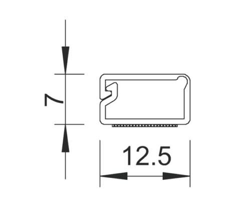 OBO-BETTERMANN-MINIKANAL-M.TAPE-WDKMD7RW-2000X12,5X7MM-2