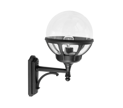 Vegglampe Norlys Bologna 360 Sort / klar