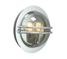 Norlys Bremen 630 Galvanisert Stål Klar Glass