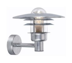 Larvik Vegglampe 690 Galvanisert Stål