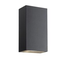 Nordlux Rold Flat Vegglampe Sort