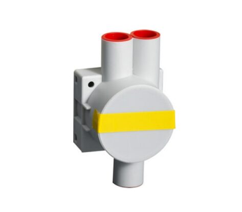 Schneider Veggboks Liten Ø43mm 3-Løp