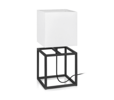 CUBE-Table-45cm-Black-White